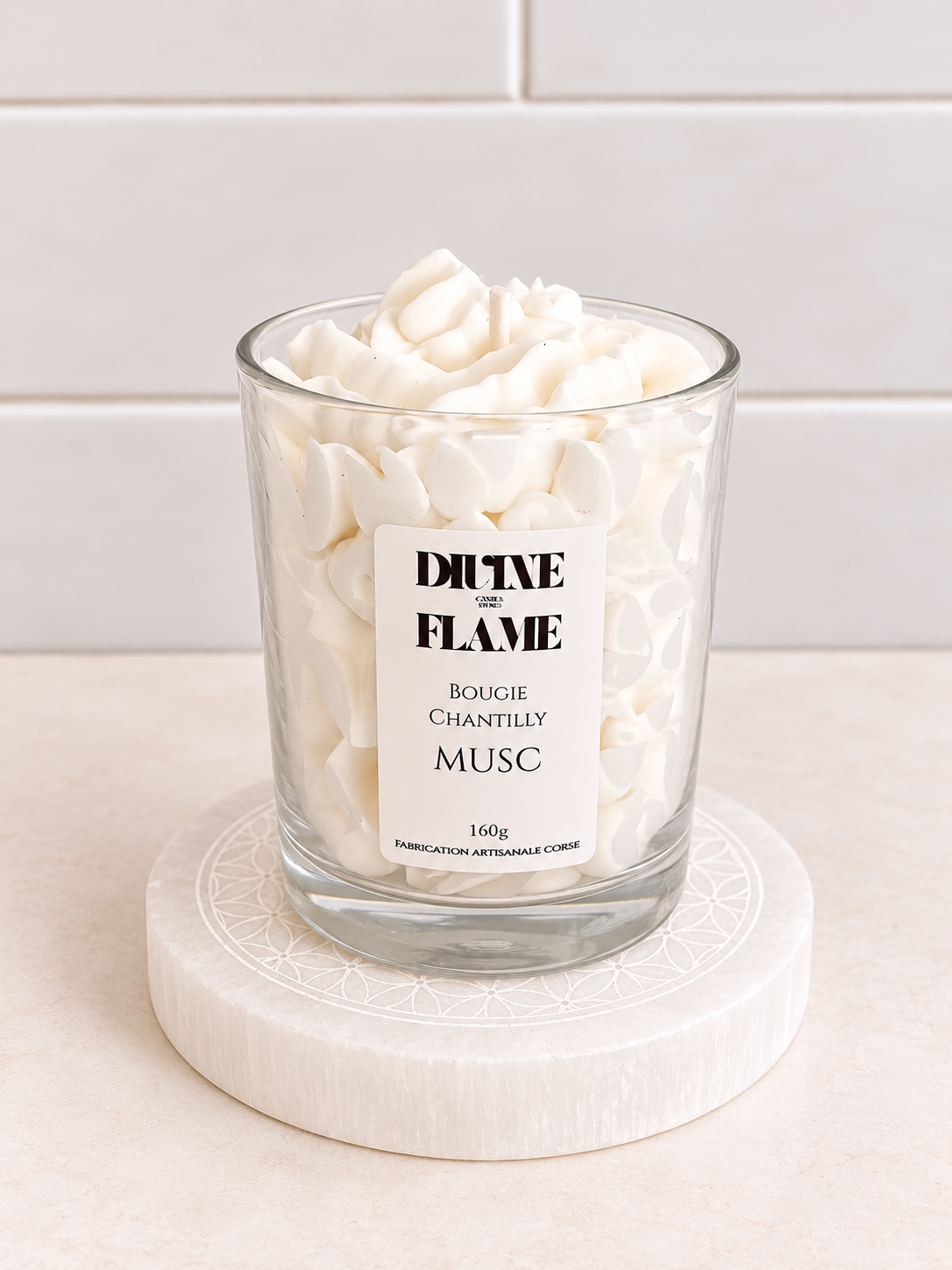 Bougie Chantilly Musc