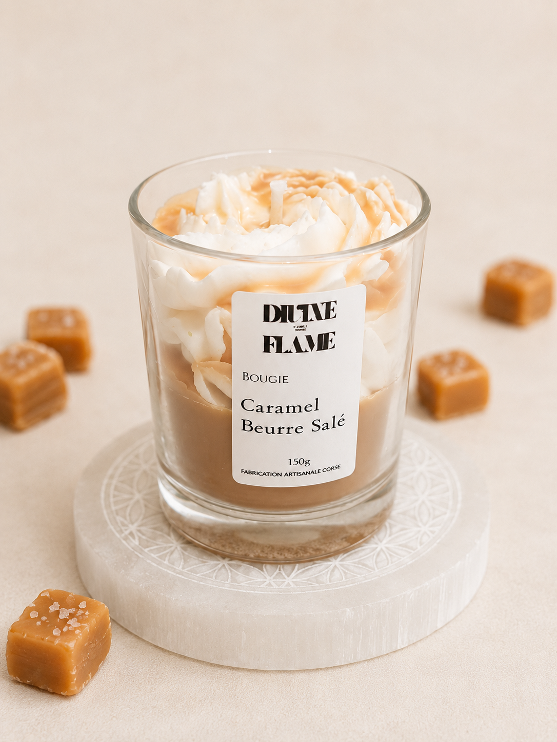 Bougie Chantilly Caramel Beurre Salé