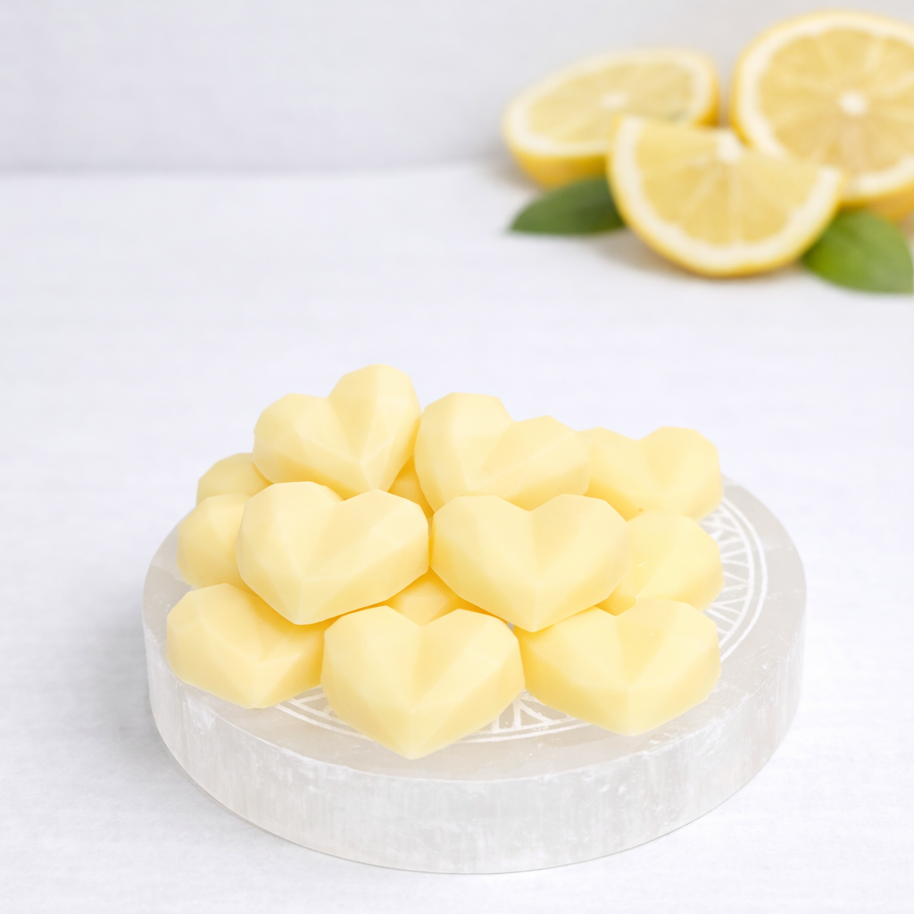 Crystal hearts Citron Meringué
