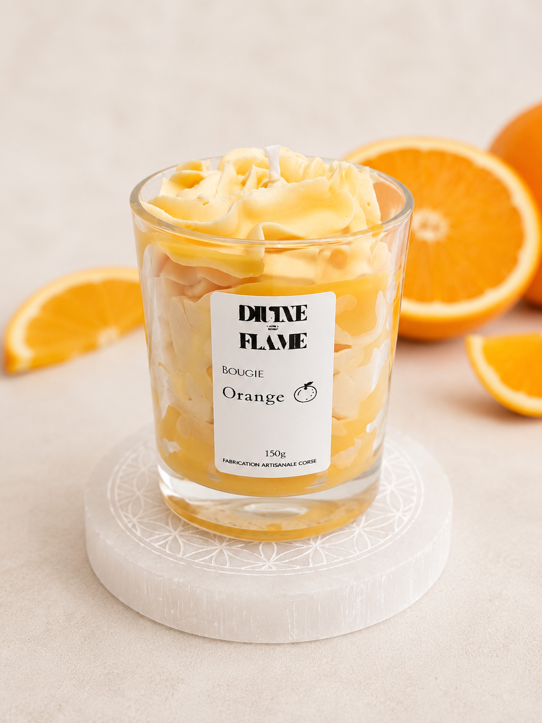 Bougie Chantilly Orange