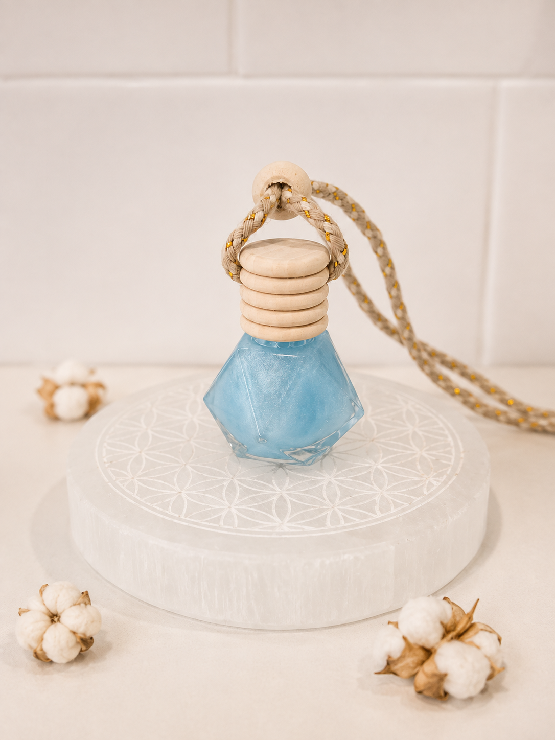 Diffuseur pour voiture - Fleur de coton