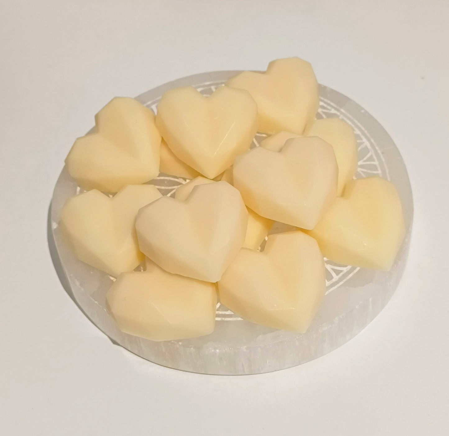 Crystal hearts Citron Meringué