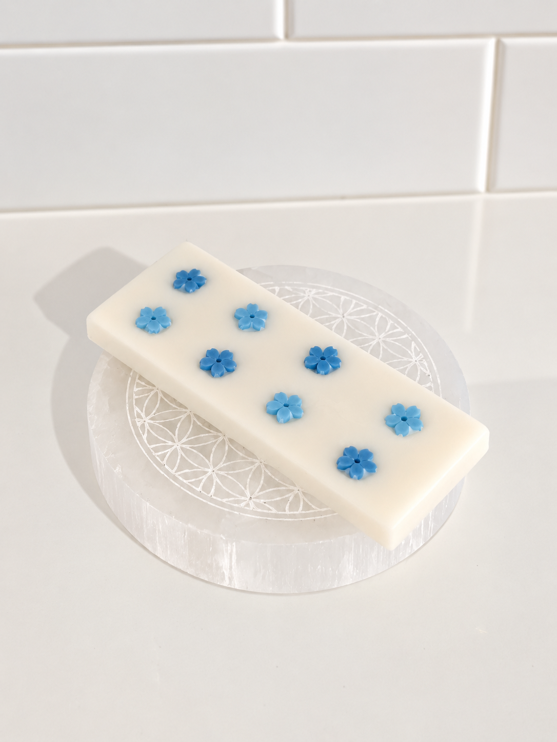 Tablette fondante - Fleur de coton