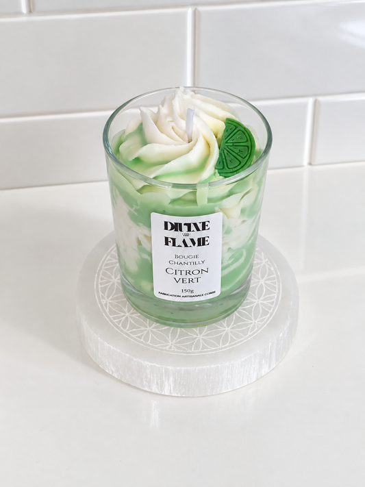 Bougie Chantilly Citron Vert