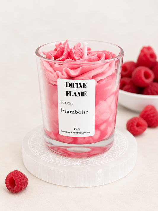 Bougie Chantilly Framboise