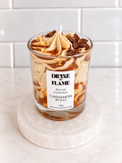 Bougie Chantilly - Cinnamon Rolls
