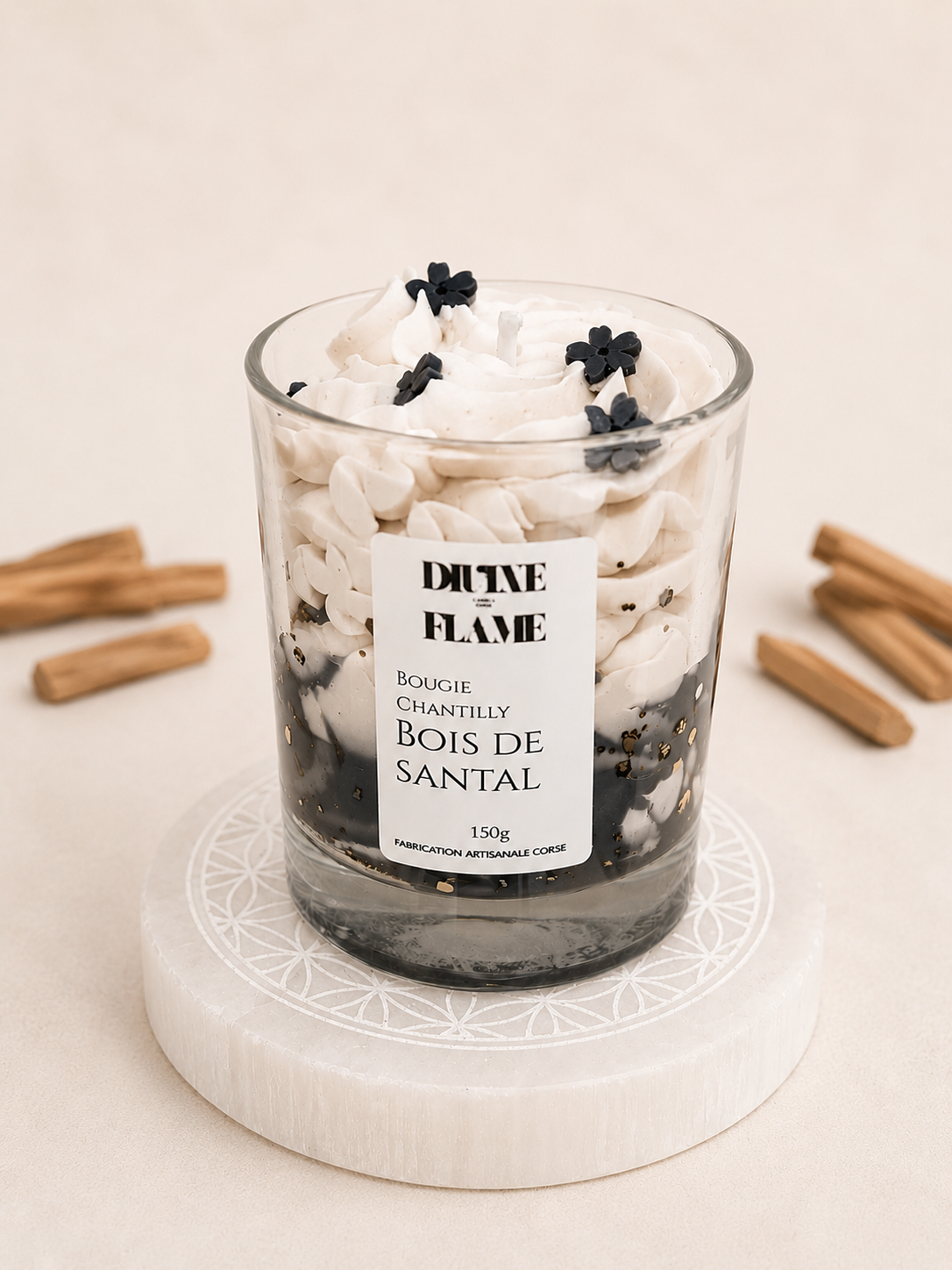 Bougie Chantilly Bois de Santal
