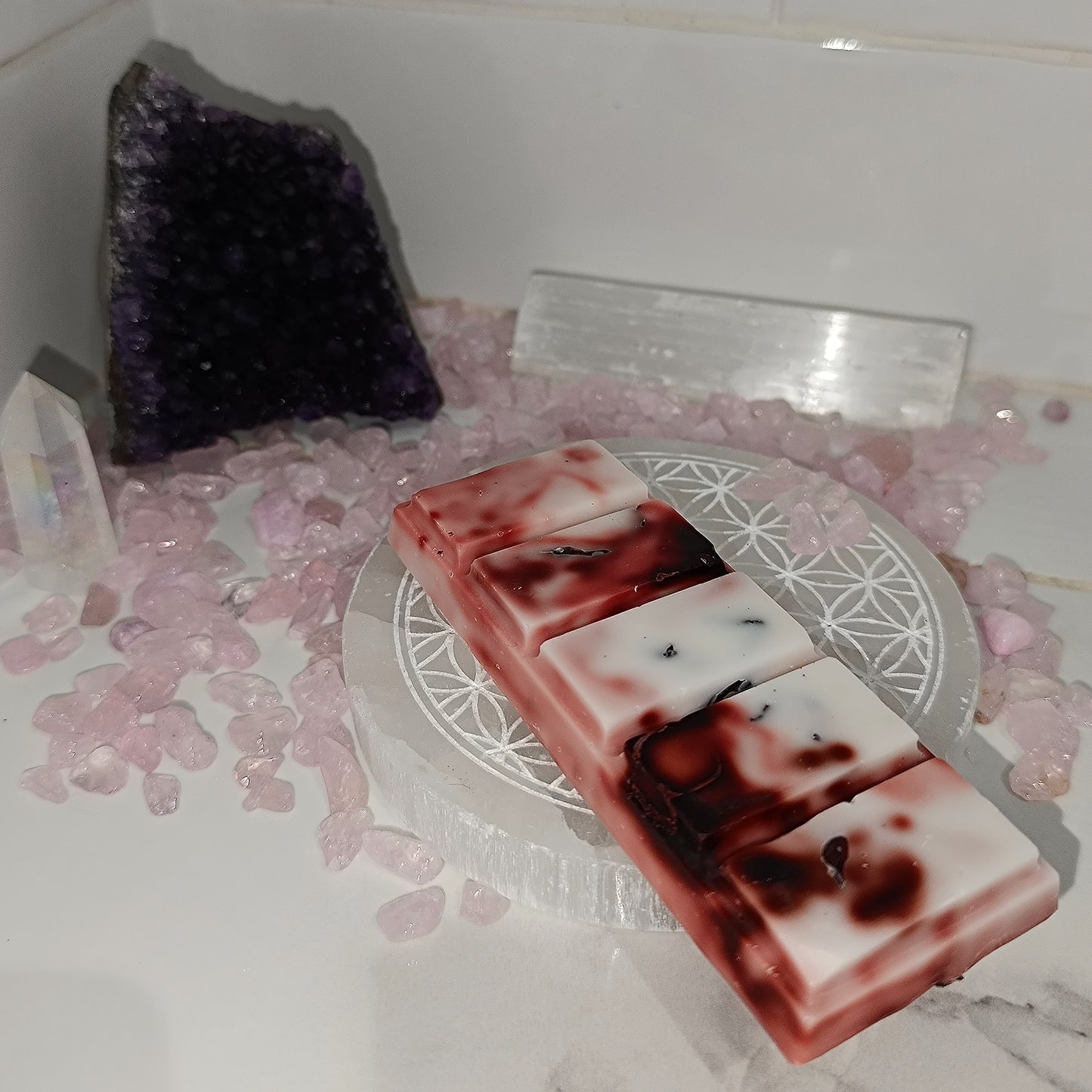 Tablette fondante Mangue & Fleurs d'Hibiscus