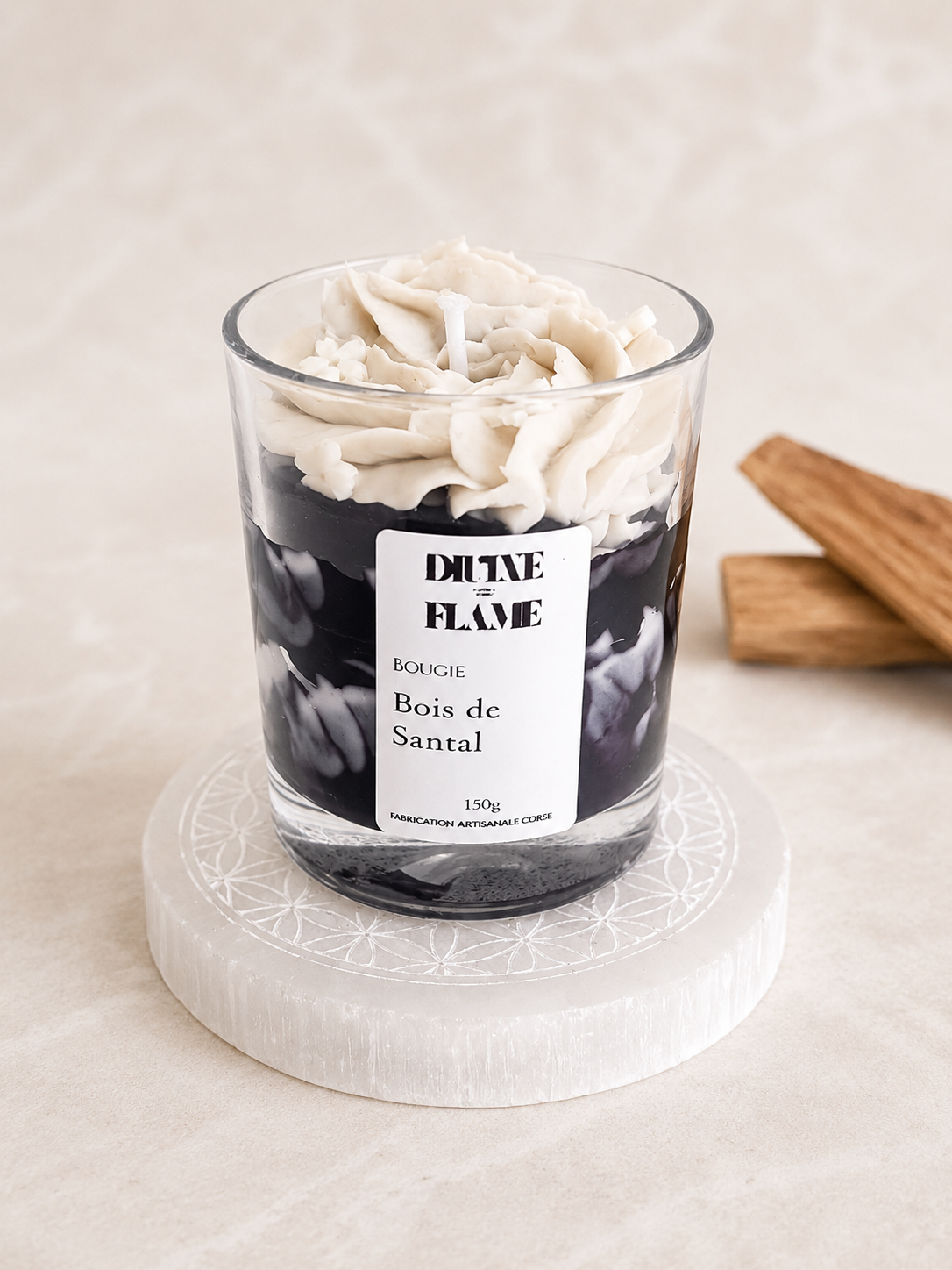 Bougie Chantilly Bois de Santal