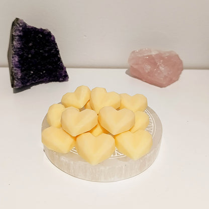 Crystal hearts Citron Meringué