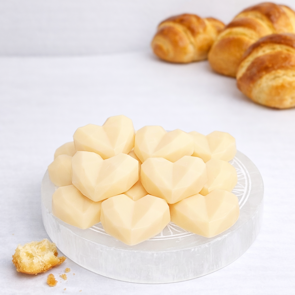 Crystal hearts Brioche au beurre